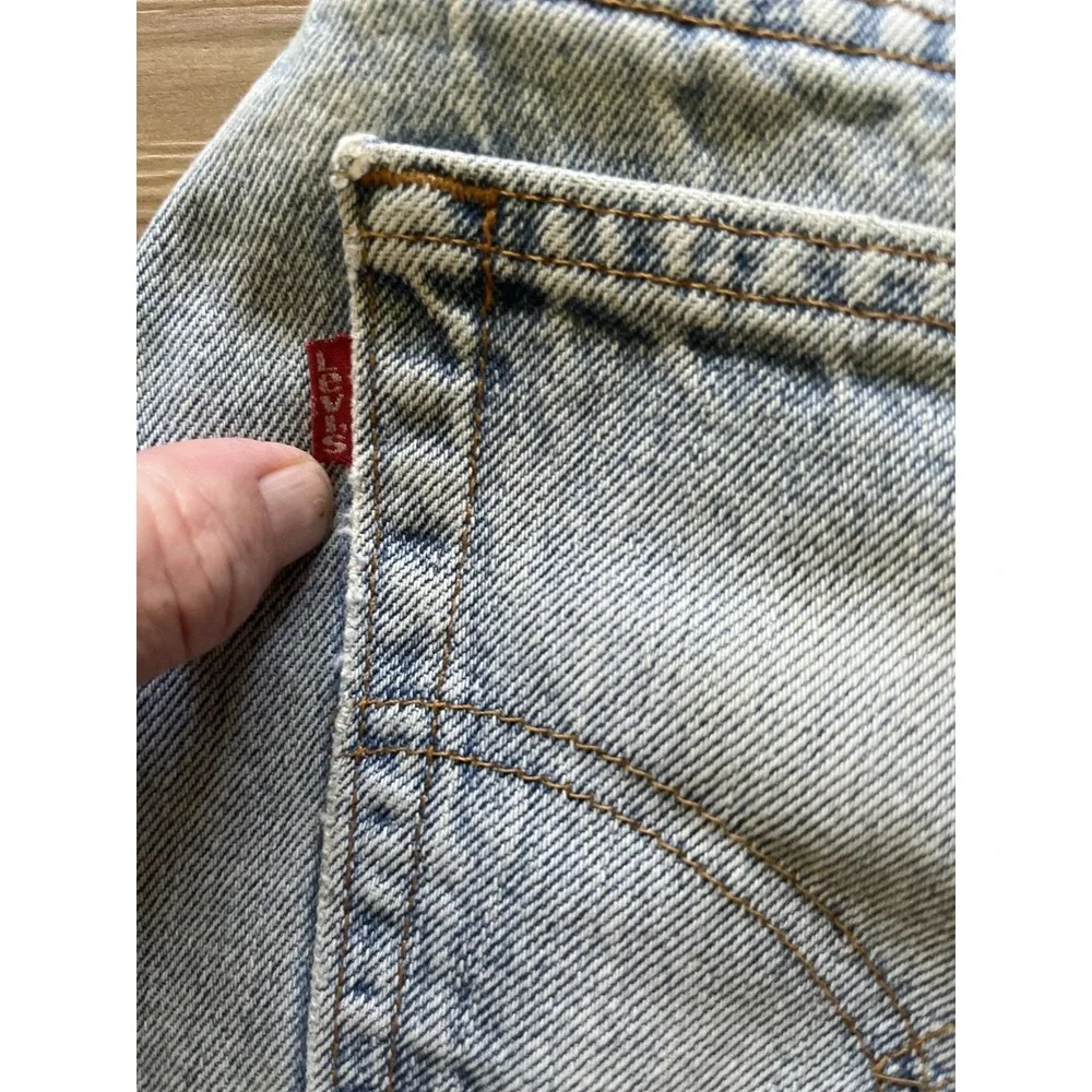 Vintage Levis 560 Jeans Mens 36x31 Blue Stonewash Relaxed Tapered Distressed 90s